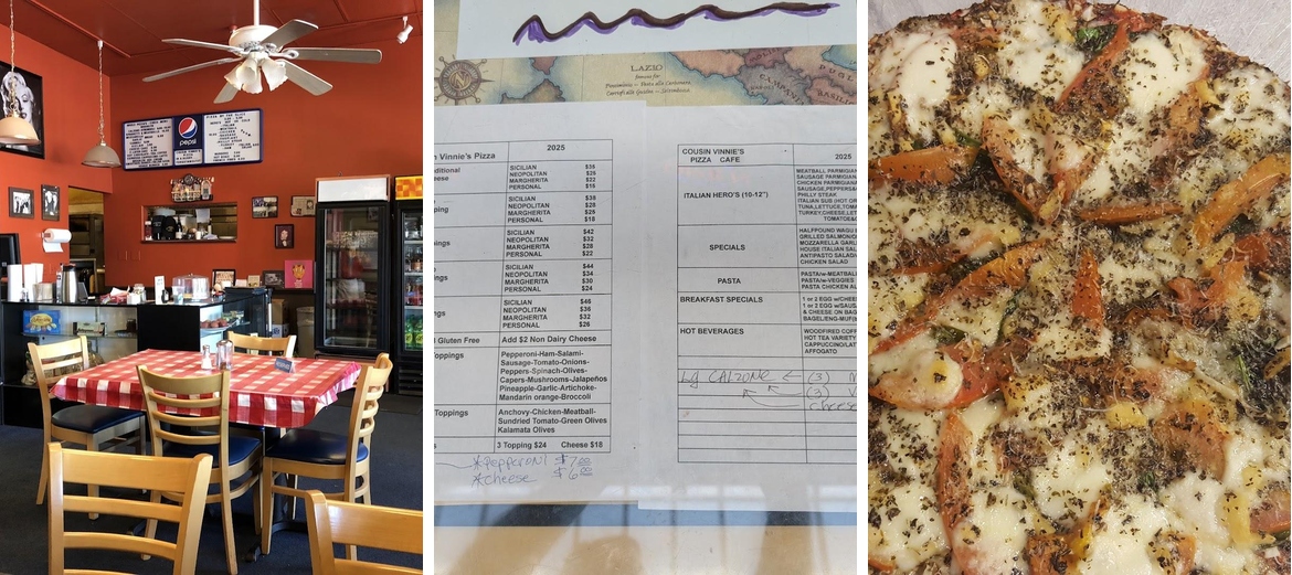 Cousin Vinnies NY Pizza Cafe