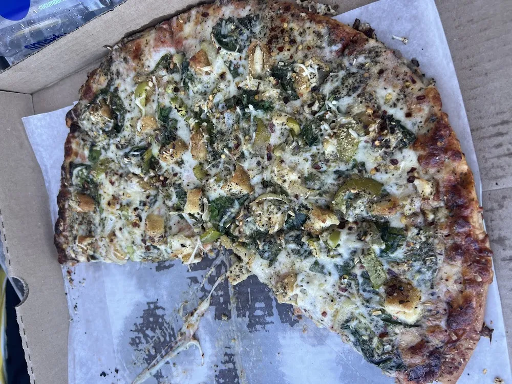 Chicken and Veggie Pizza